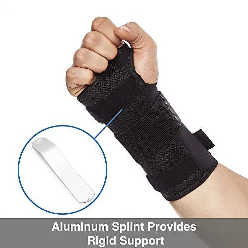 Carpal Tunnel Wrist Brace, Black, L/XL, Left Hand, 1 Count