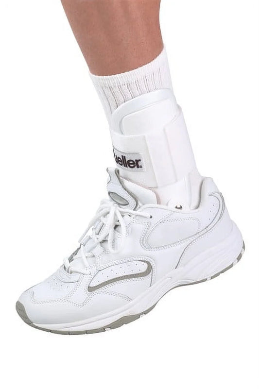 Lite Ankle Brace, White, One Size Fits Most